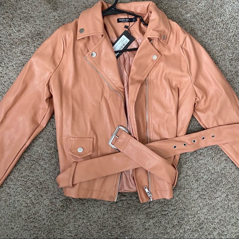 Nasty gal Leather Blazer